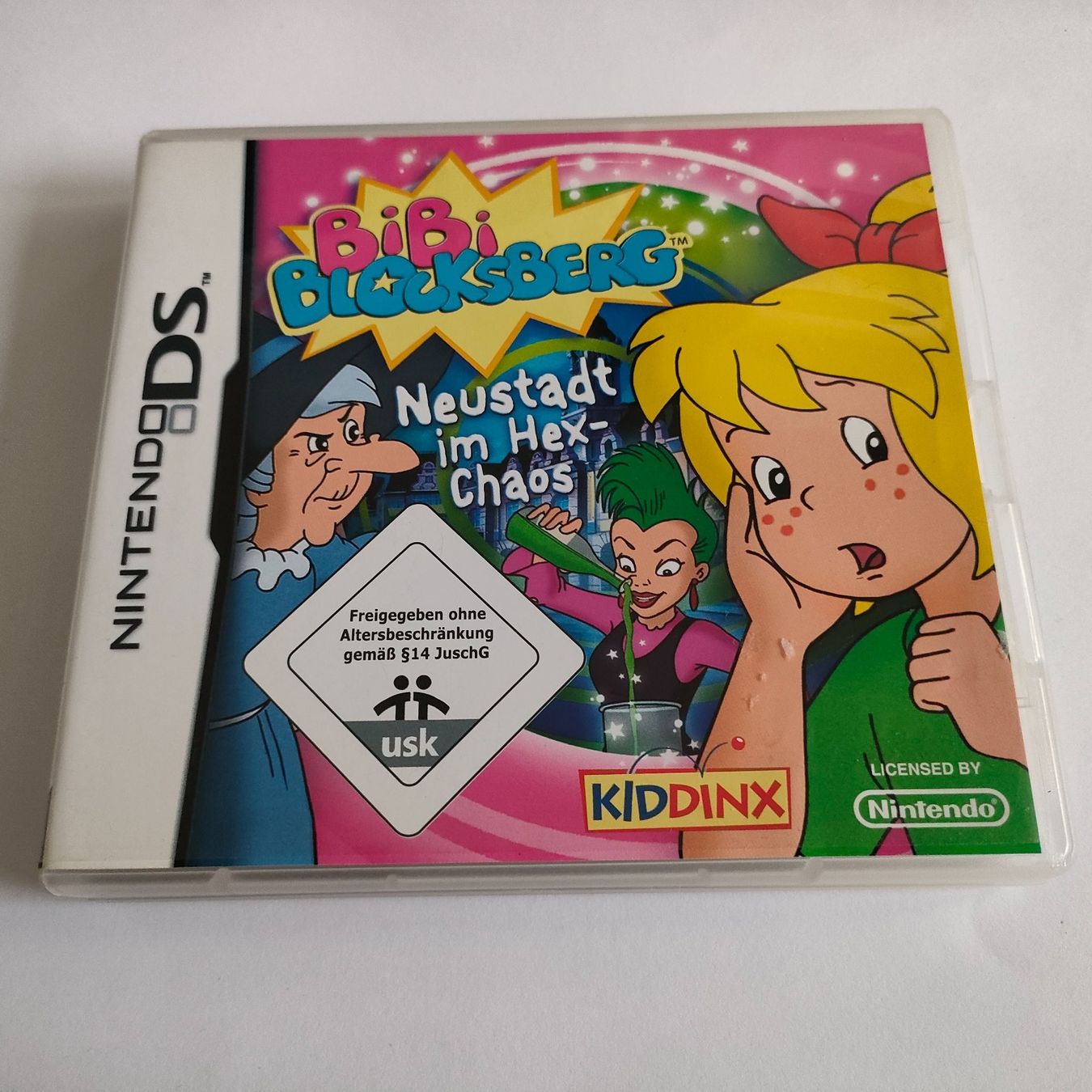 Nintendo Giochi: Bibi Blocksberg - Neustadt im Hex-Chaos - DS – Usato da Zürich venduto da Mephisto87