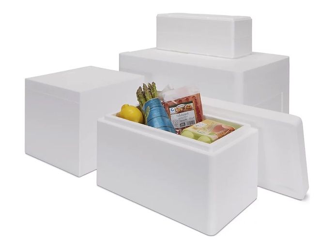 Isolierbox mit Deckel aus Styropor EPS Frischhaltebox Thermo