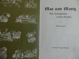 Max und Moritz - Wilhelm Busch - 1960