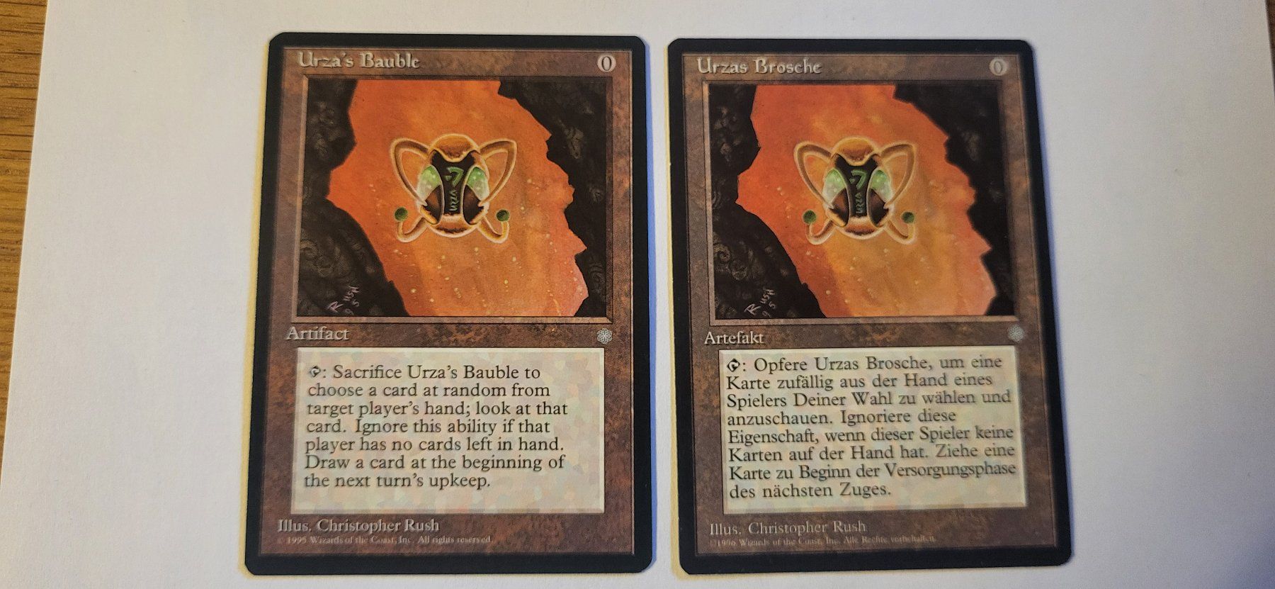 Magic The Gathering Carte collezionabili: MTG - Urzas Bauble – Usato da Münsingen venduto da Heroism2010
