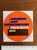 Vintage Aufkleber Decal Sticker Grundig Hirschmann 70er/80er