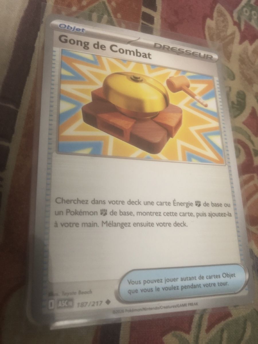 Pokémon Cartes à collectionner: Gong de Combat (FR) – Neuf (Voir description) à Lausanne par fransadpop