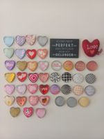 Magnet Set - Herz und Rund 