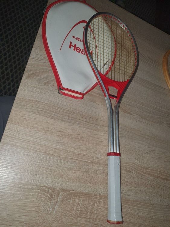 Raquette De Tennis Vintage AMF Head LC - Poignée 4 1/2 - USA