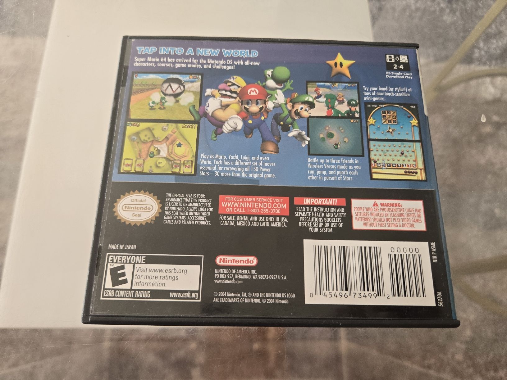 Spiele: Super Mario 64 DS (USA Import) – Gebraucht aus Bussigny von Kfdlt 1