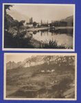 Wallenstadt  --  2 alte Ansichtskarten 1910/20er-Jahre