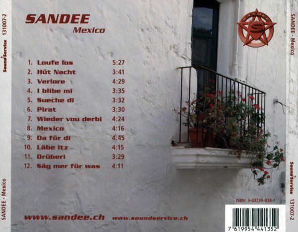 CD: SANDEE (CD) Mexico  NEUWERTIG! – Nuovo (secondo la descrizione) da Zürich venduto da Tarafo5 1