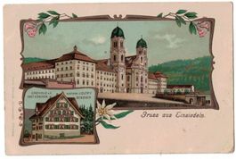 Gruss aus Einsiedeln, Gasthaus zu den Drei Königen gel. 1912