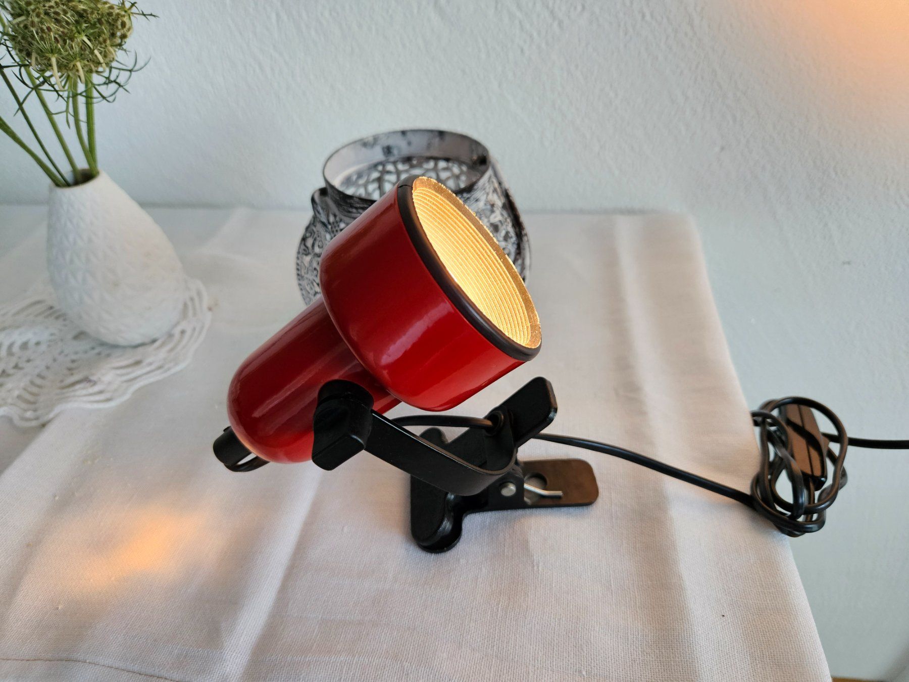 Lampen: 70er Klemmlampe Vintage – Gebraucht aus Untervaz von FullFlap777