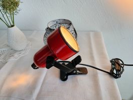 70er Klemmlampe Vintage