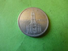 Dt. Reich 1934 D, 2 Reichsmark - Silber