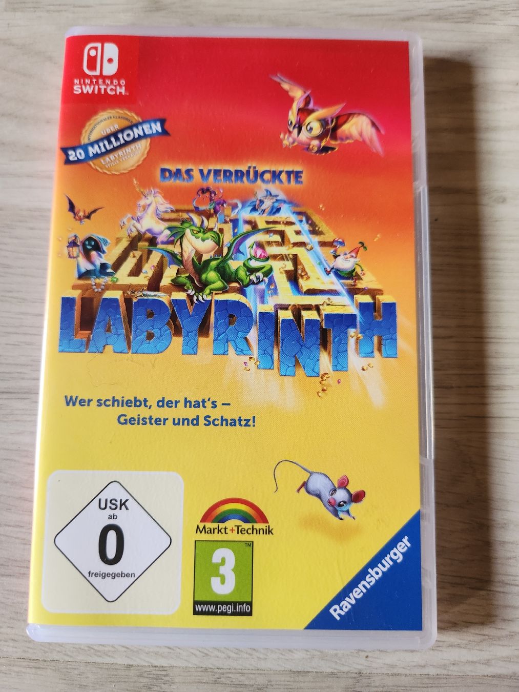 Nintendo Giochi: Nintendo Switch Spiel: Das verrückte Labyrinth - Top! – Usato da Tafers venduto da whereyogamesat