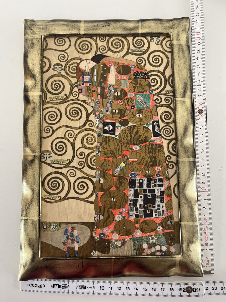 Foto & Immagini: Die Erfüllung / Hartschaumbild / Gustav Klimt – Usato da Wetzikon ZH venduto da seli03 4
