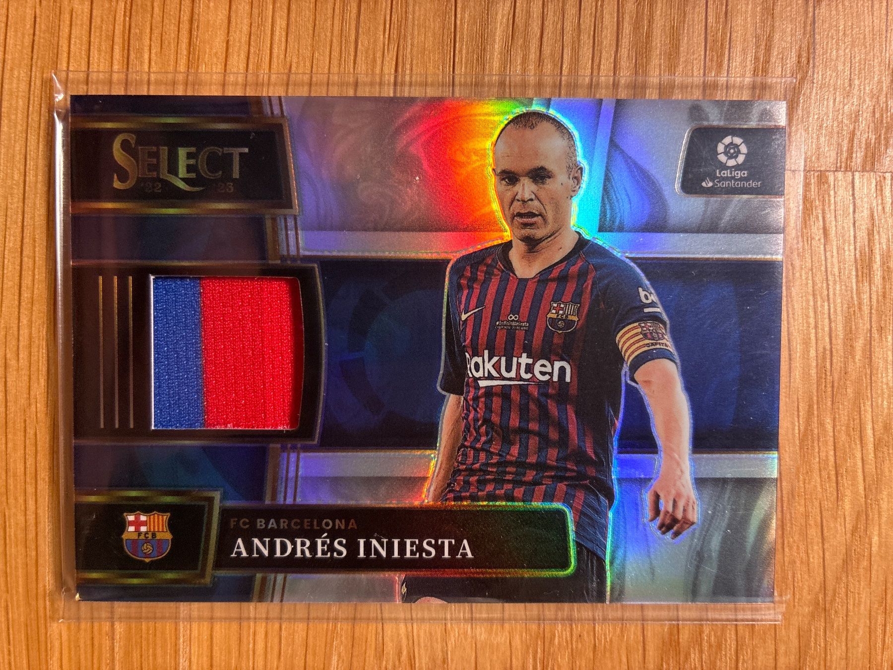 Topps Carte collezionabili: Panini Select Andres Iniesta Barcelona Patch – Usato da Wangenried venduto da Garagara