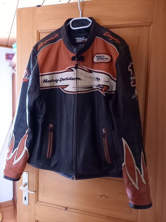 PRO FUTURE ASPIDEX Harley-Motorradjacke - Vintage Custom Lammleder