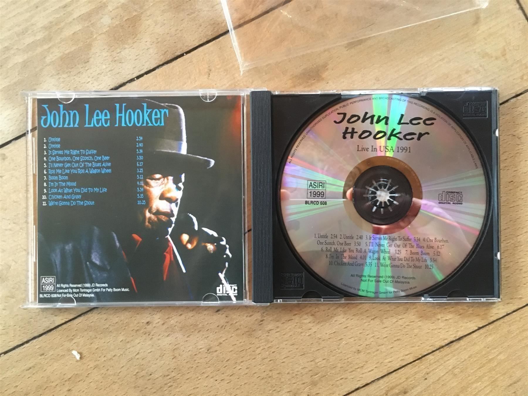 CD: John Lee Hooker Live in USA megarar! – Usato da Luzern venduto da Needful_Things 2