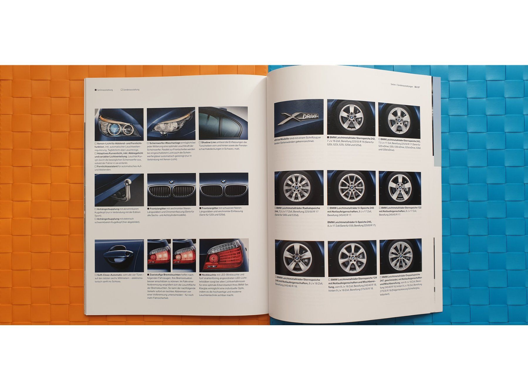 Riviste & Magazine: BMW 5er E60 & E61 2009 - Prospekt / Katalog – Usato da Viganello venduto da CARLiteratur 7