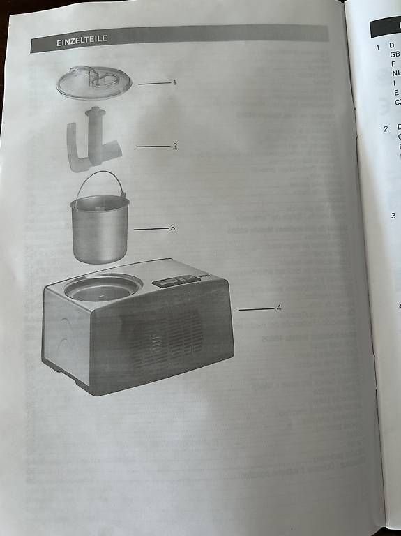 Elettrodomestici da cucina: UNOLD Eismaschine Cortina – Usato da Winterthur venduto da Swiffer1291 1