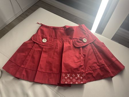Jupe Short Louis Vuitton Taille 38 Made in France