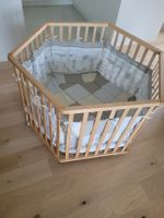 Roba Laufgitter aus Holz mit Matratze