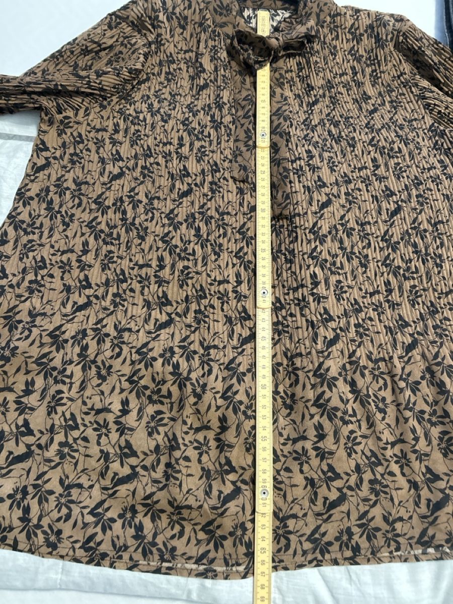 Camicette: Bluse von Chicoree, Grösse M, braun-schwarz – Nuovo (secondo la descrizione) da Erlinsbach SO venduto da hallon480 5