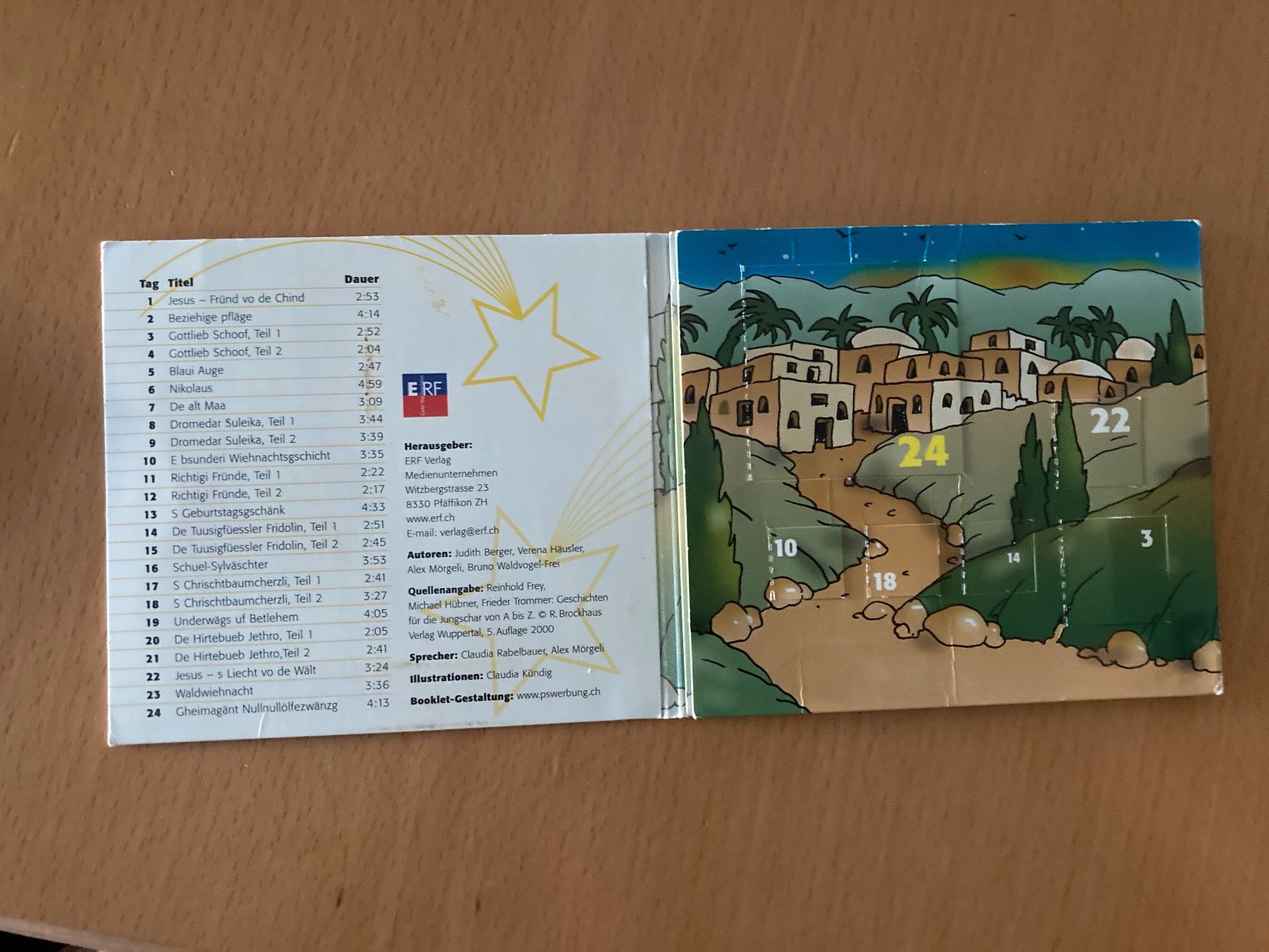 CD: CD, "De töönendi Adväntskaländer 2", christlich – Usato da Gelterkinden venduto da froggy80 2