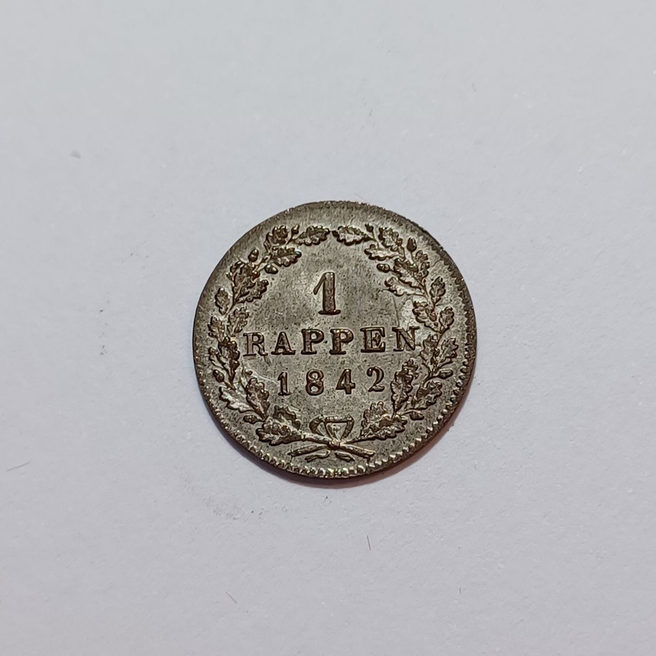 Tutti le monete: Rappen 1842 Zürich – Usato da Pfäffikon ZH venduto da Schweizer_Muenzen
