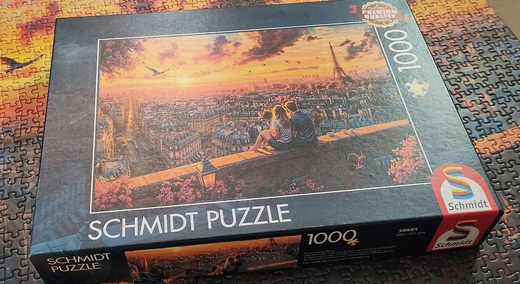 Puzzle: "Pariser Dachgeflüster" von Schmidt – Usato da Zug venduto da dom_j2s6