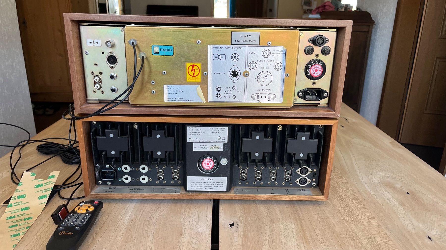 Revox Amplificatori: Revox Anlage A78 MKII/A76/B790 – Usato da Wagen venduto da Heisch1 5
