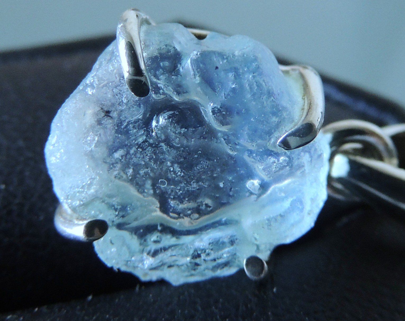Ciondoli: Aquamarin Silber 925 Anhänger – Nuovo e nell'imballaggio originale da Waldenburg venduto da schaller707 5