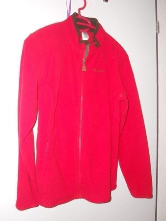 Neu: Fleecejacke - rot - Gr. 164