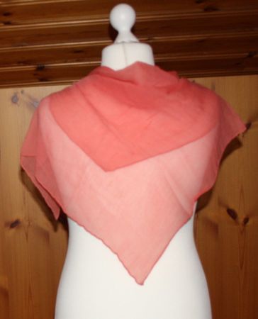 Foulard Schal rostrot
