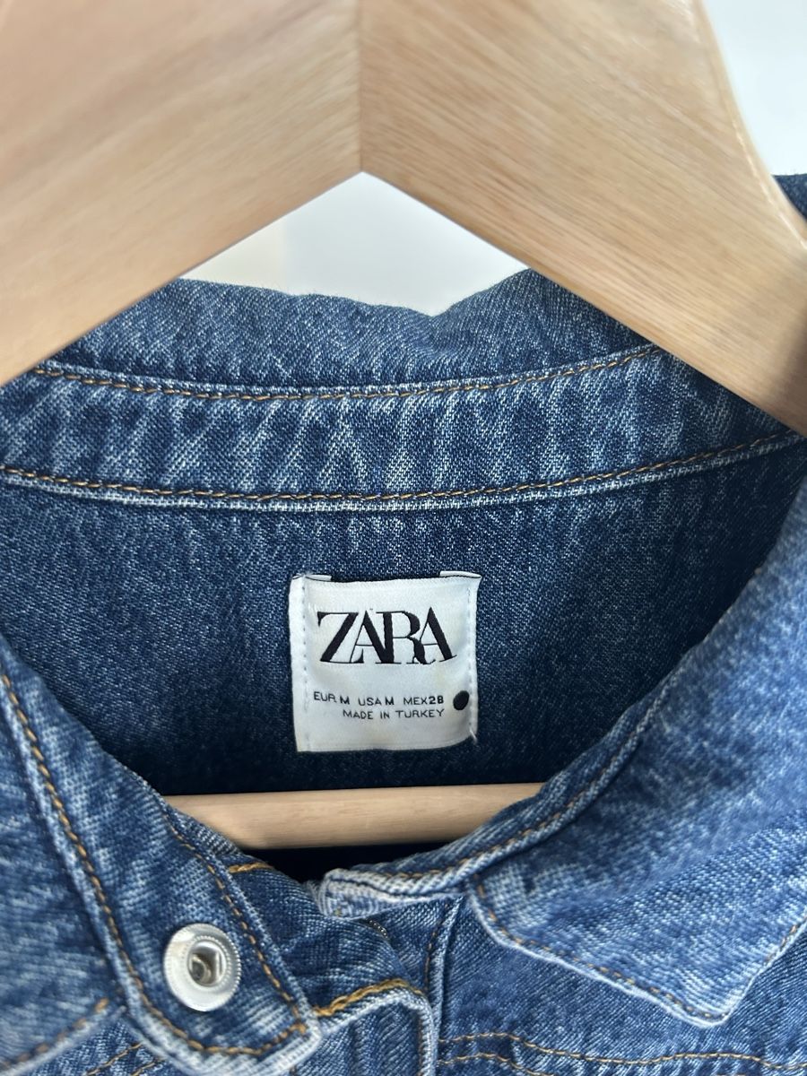 Zara Giacche: Denim Shirt Zara Blue Size M  – Usato da Zürich venduto da fan_z5fl 1