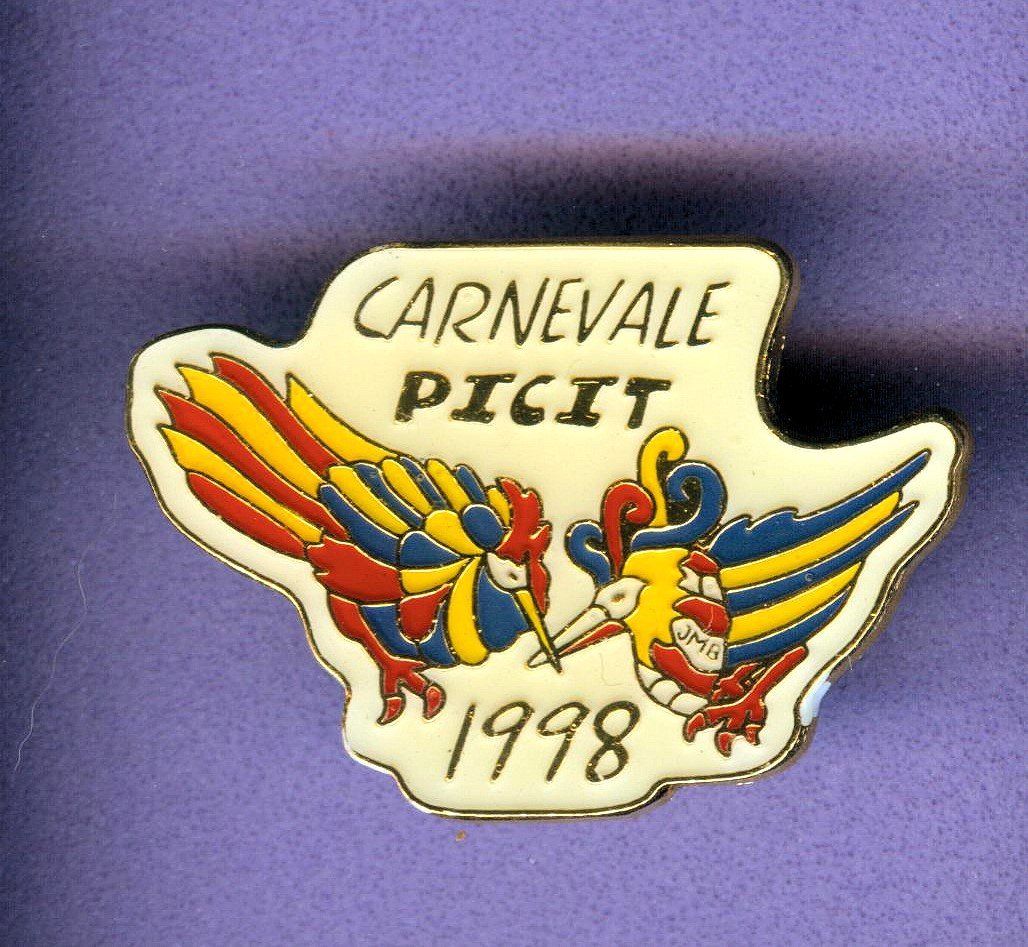 Placchette & Badge: CARNEVALE  PICIT  1998 – Usato da Winterthur venduto da Sammleroase