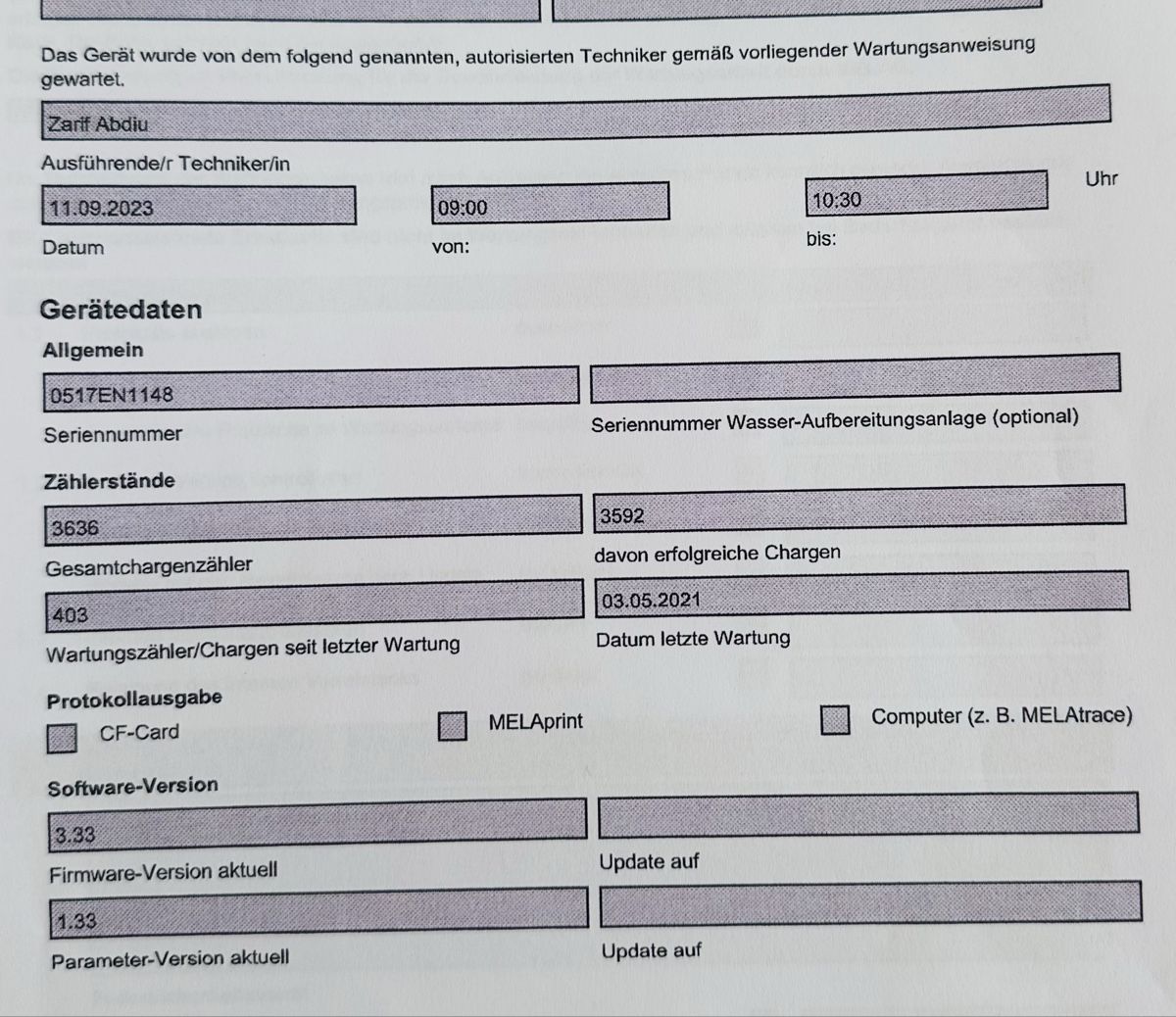 Melag Repas pour bébés: Autoklav MELAtronic 17EN – D'occasion à Riedholz par pat_n9h6 4