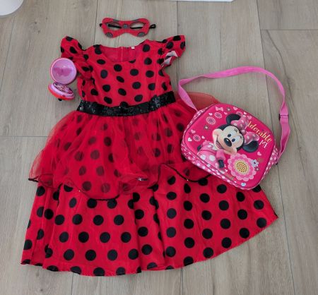 Ladybug Set - Marienkäferkleid &  Ladybug Jo-Jo Kommunikator