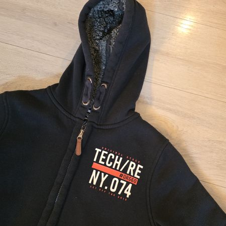 Kinder Jacke mit Fleecefutter, Gr. 158/164, 