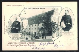 Ganzsache Bayern PP15D12 /04: Augsburg, 