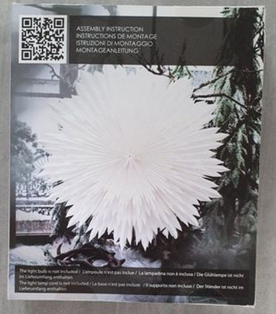 Tutte le decorazioni: Weihnachtsstern Papier – Usato da Heerbrugg venduto da kim11 1