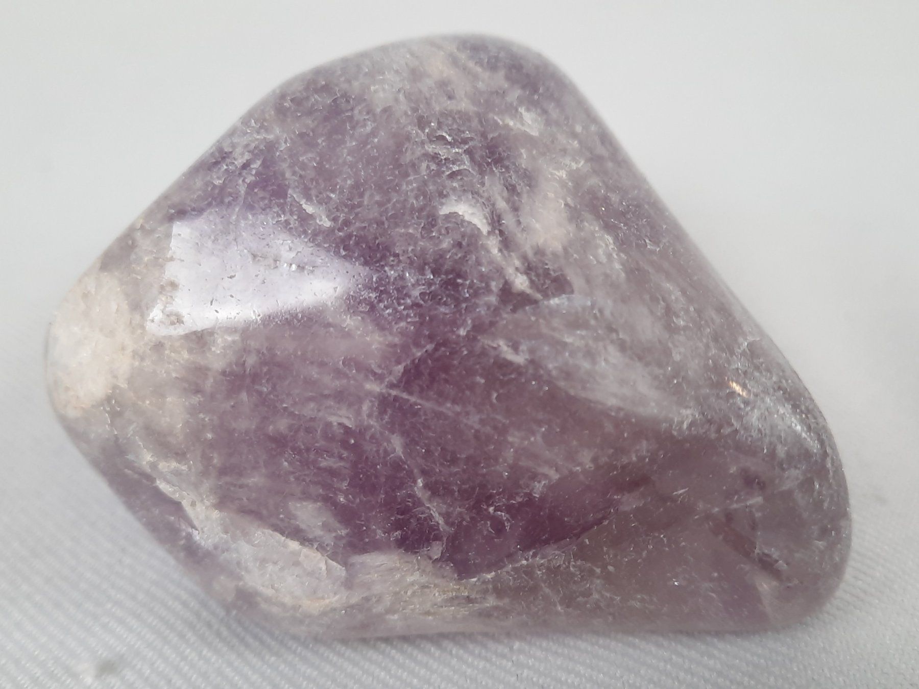 Minerali & Pietre curative: 2 polierte Amethyst-Trommelsteine – Usato da Beinwil am See venduto da Restwert_Beinwil 7