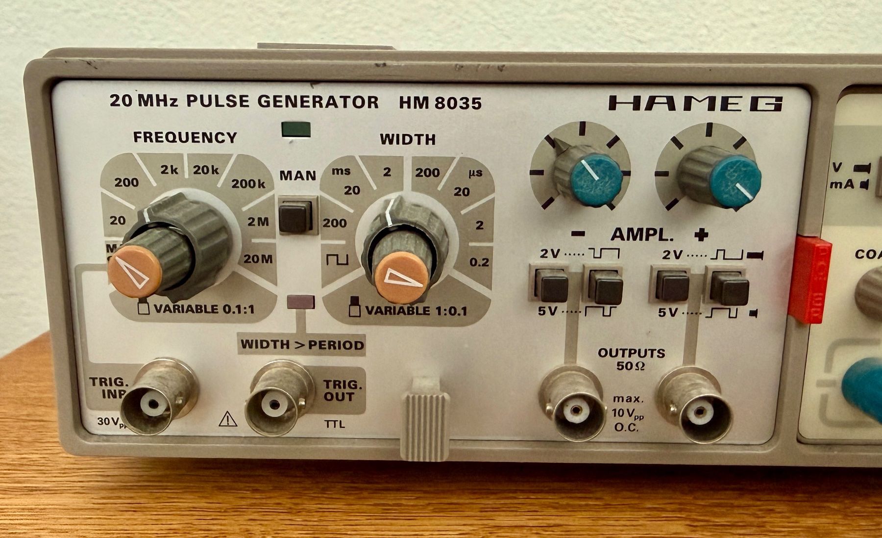 Misurare: Hameg Modular System mit Pulse Generator und Netzteil – Usato da flums venduto da mgpc28 7