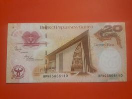 PAPUA NEW GUINEA - 20 Kina 2008 UNC (ABJ286902)