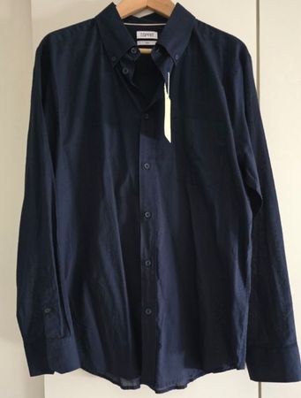 Hemd dunkelblau Gr. XL