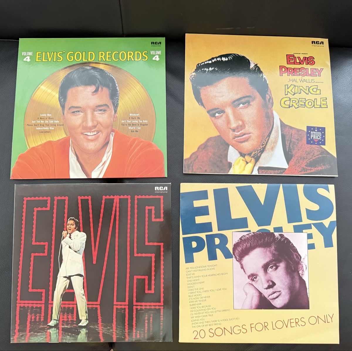 Dischi in vinile: 4 Elvis Presley Schallplatten Vinyl – Usato da Goldach venduto da Donpancho