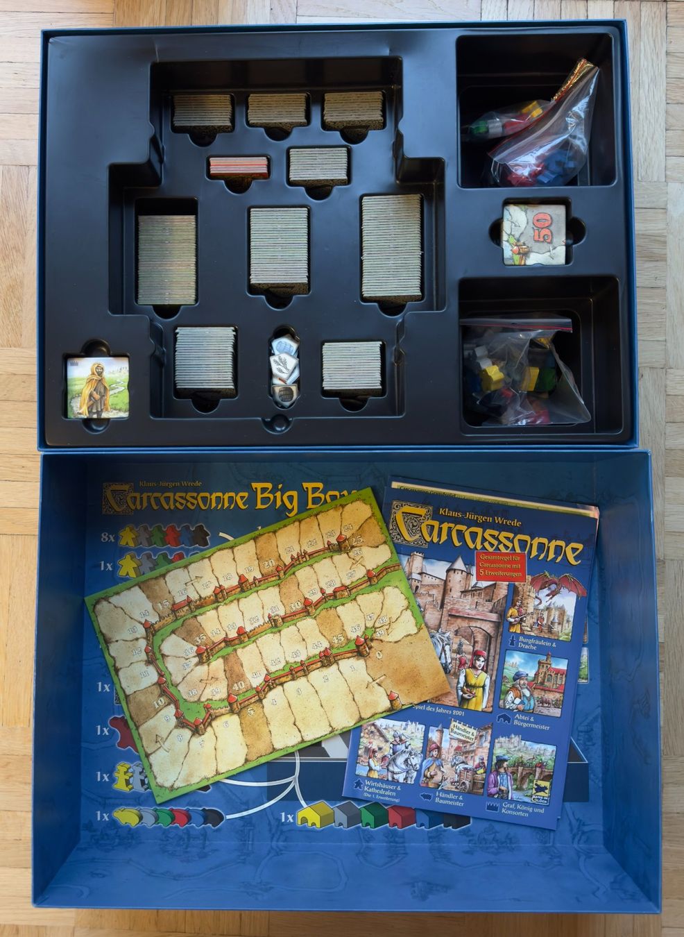 Spiele: Carcassonne Big Box 2008 – Gebraucht aus Kaiseraugst von Kinghomer 2