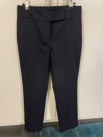 Boss Elegante Damen Business Hose, Gr. 36, Dunkelblau