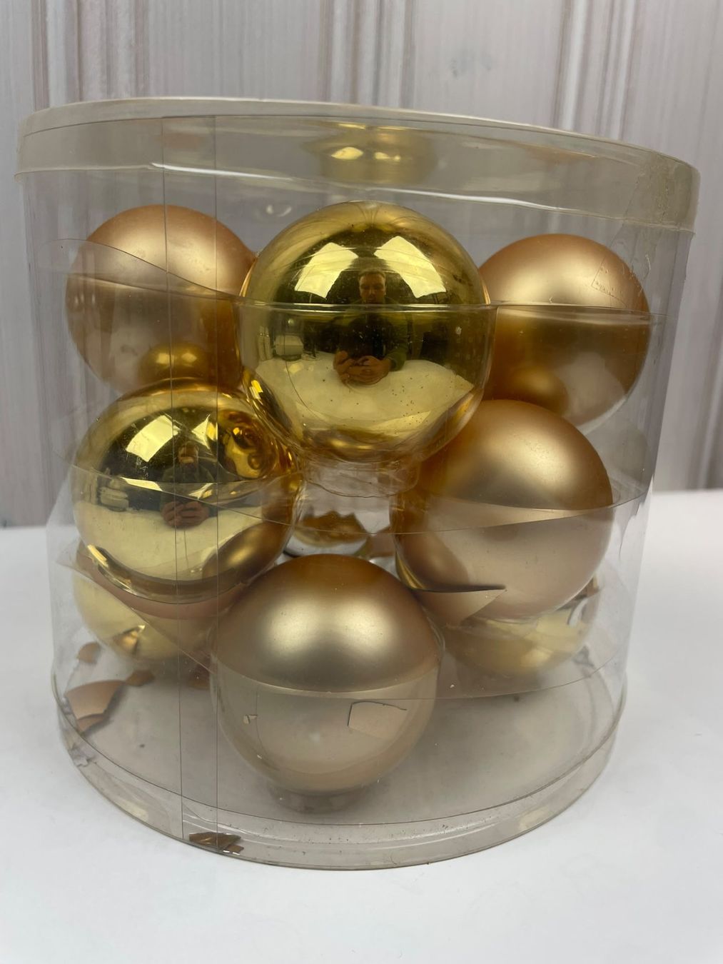 Alle Dekorationen: Weihnachtskugeln, glänzend - GOLD – Neu und originalverpackt aus Wängi von Thurgauer98 1