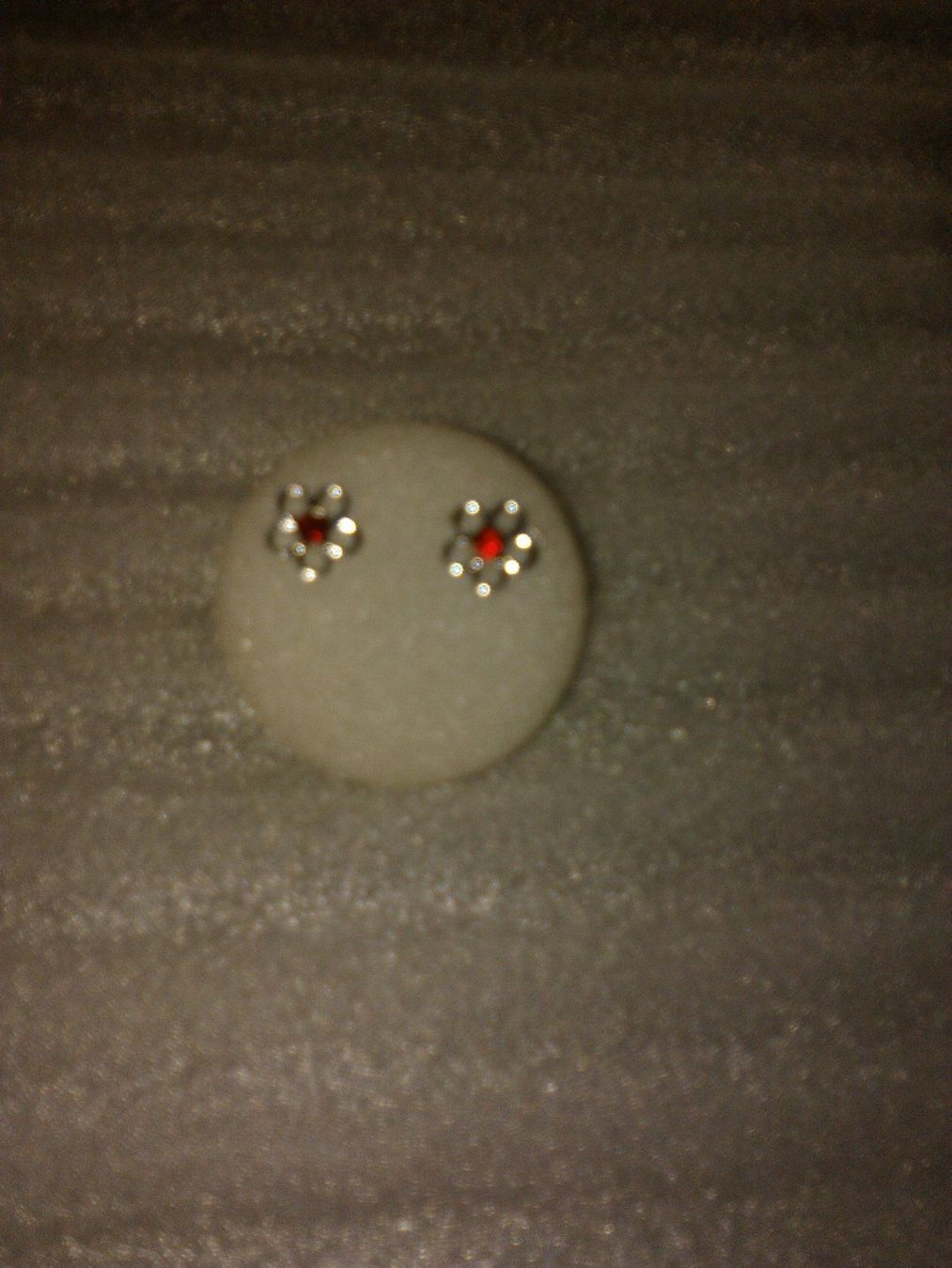 Orecchini pendenti & Orecchini a lobo: ohrringe modeschmuck,,,mit rot kristall – Nuovo (secondo la descrizione) da Basel venduto da bijoutrie_4 2