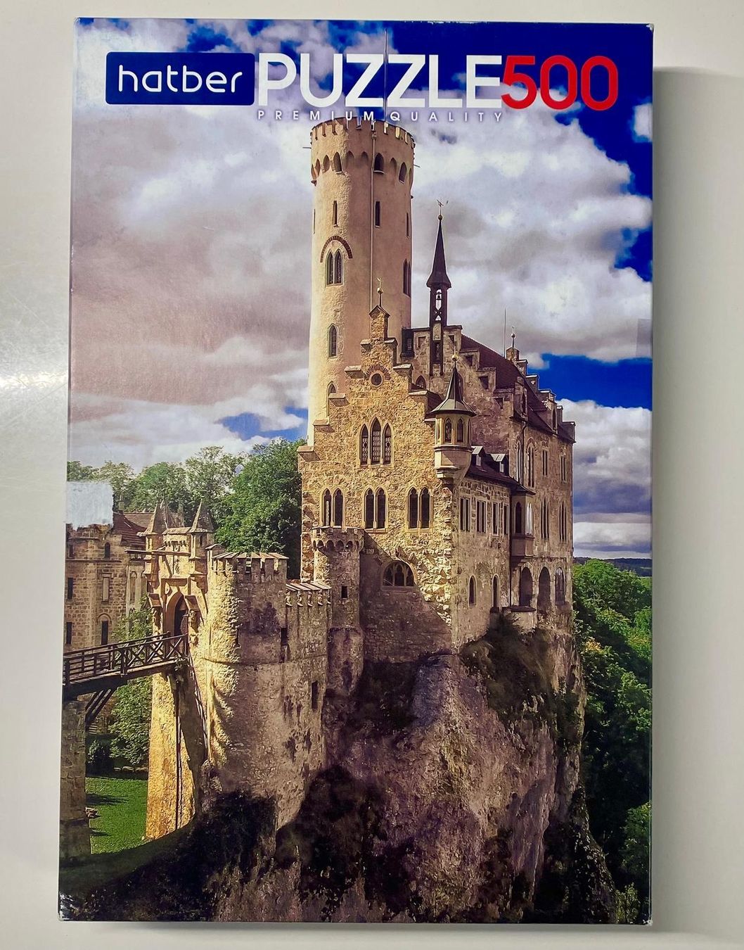 Puzzle: Hatber Puzzle, 500 Teile, Schloss Lichtenstein – Usato da Krauchthal venduto da SamsPuce