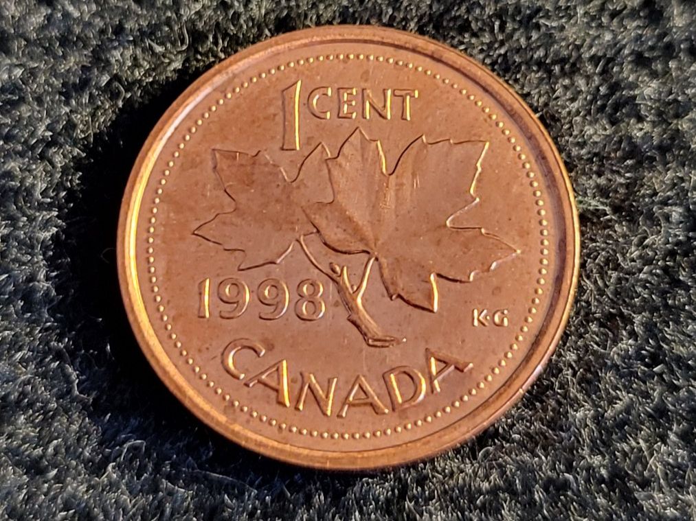 Alle Münzen: Canada 1 Cent 1998 Queen Elizabeth II – Gebraucht aus Schindellegi von Peter8834 1